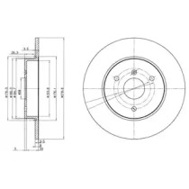 Тормозной диск Dr!ve+ DP1010.11.0188