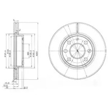 Тормозной диск Dr!ve+ DP1010.11.0349