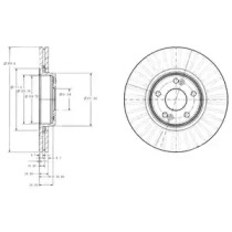 Тормозной диск Dr!ve+ DP1010.11.0343