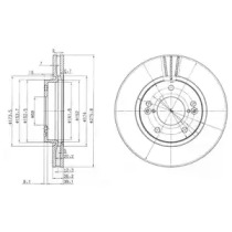 Тормозной диск Dr!ve+ DP1010.11.0818