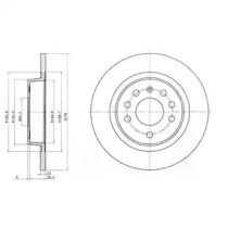 Тормозной диск Dr!ve+ DP1010.11.0225