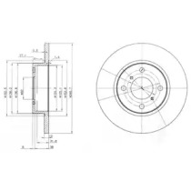 Тормозной диск Dr!ve+ DP1010.11.0187