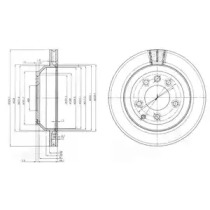 Тормозной диск Dr!ve+ DP1010.11.0393