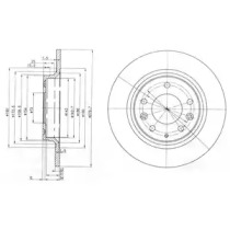 Тормозной диск Dr!ve+ DP1010.11.0165