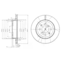 Тормозной диск Dr!ve+ DP1010.11.0388
