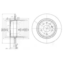 Тормозной диск Dr!ve+ DP1010.11.0206