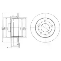 Тормозной диск Dr!ve+ DP1010.11.0196