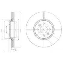 Тормозной диск Dr!ve+ DP1010.11.0494