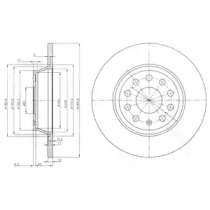 Тормозной диск Dr!ve+ DP1010.11.0252