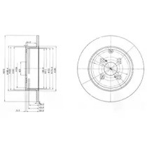 Тормозной диск Dr!ve+ DP1010.11.0194