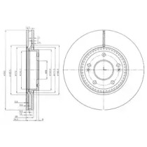 Тормозной диск Dr!ve+ DP1010.11.0460