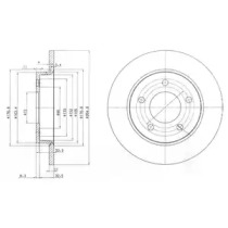 Тормозной диск Dr!ve+ DP1010.11.0172