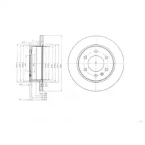 Тормозной диск Dr!ve+ DP1010.11.0267