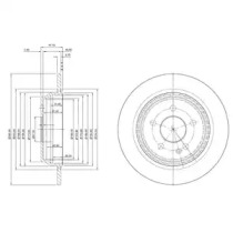 Тормозной диск Dr!ve+ DP1010.11.0270