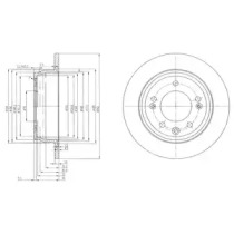 Тормозной диск Dr!ve+ DP1010.11.0289