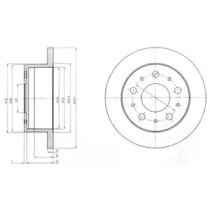 Тормозной диск Dr!ve+ DP1010.11.0293