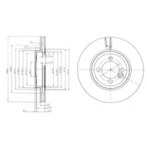 Тормозной диск Dr!ve+ DP1010.11.0598