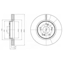Тормозной диск Dr!ve+ DP1010.11.0627