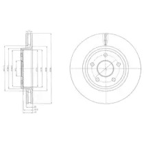 Тормозной диск Dr!ve+ DP1010.11.0528