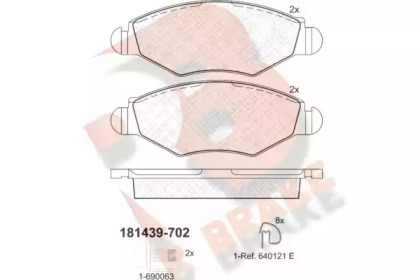  R BRAKE RB1439-702