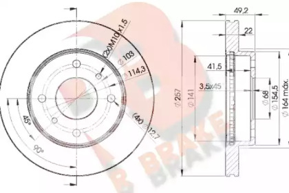  R BRAKE 78RBD27101