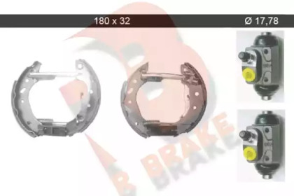 Комлект тормозных накладок R BRAKE 79RBKT0024