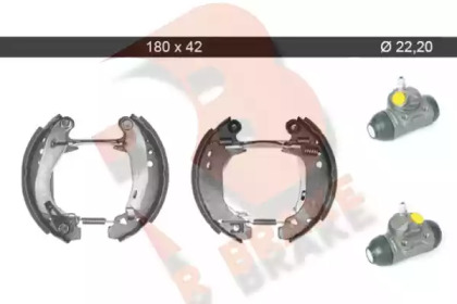 Комлект тормозных накладок R BRAKE 79RBKT0065