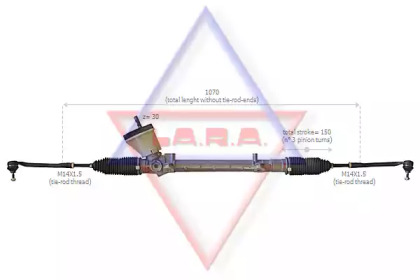 Рулевой механизм LA.R.A. 310040