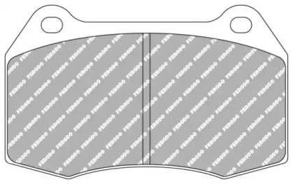 Комплект тормозных колодок, дисковый тормоз FERODO RACING FCP1298H