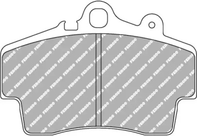 Комплект тормозных колодок, дисковый тормоз FERODO RACING FCP1307H