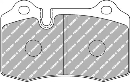 Комплект тормозных колодок, дисковый тормоз FERODO RACING FCP1348W