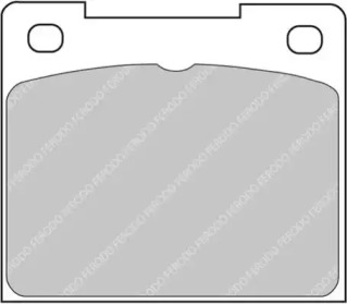 Комплект тормозных колодок, дисковый тормоз FERODO RACING FCP809C