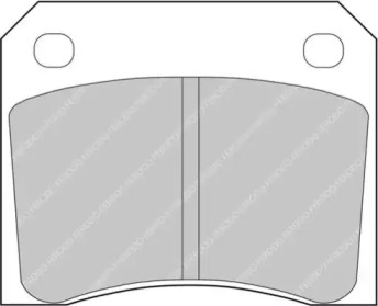 Комплект тормозных колодок, дисковый тормоз FERODO RACING FCP815C