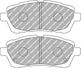 Комплект тормозных колодок, дисковый тормоз FERODO RACING FCP4426H