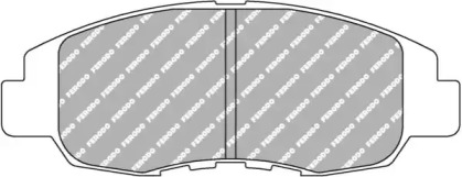 Комплект тормозных колодок, дисковый тормоз FERODO RACING FCP761H