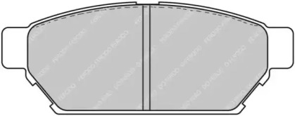 Комплект тормозных колодок, дисковый тормоз FERODO RACING FCP1283R