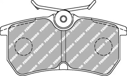 Комплект тормозных колодок, дисковый тормоз FERODO RACING FCP1319H