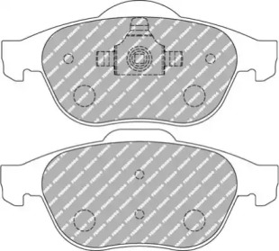 Комплект тормозных колодок, дисковый тормоз FERODO RACING FCP1441H