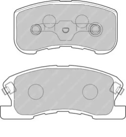 Комплект тормозных колодок, дисковый тормоз FERODO RACING FCP1501R