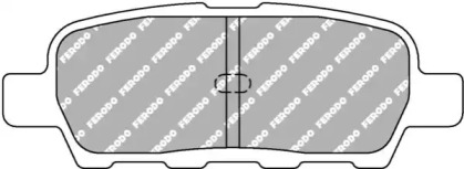 Комплект тормозных колодок, дисковый тормоз FERODO RACING FCP1693H