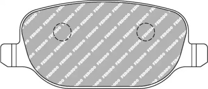 Комплект тормозных колодок, дисковый тормоз FERODO RACING FCP1795H
