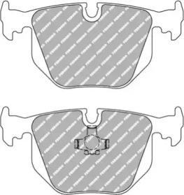 Комплект тормозных колодок FERODO RACING FDS857