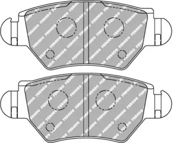 Комплект тормозных колодок, дисковый тормоз FERODO RACING FDS1294