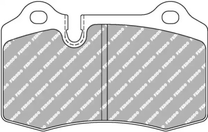 Комплект тормозных колодок, дисковый тормоз FERODO RACING FDS1348