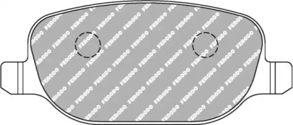 Комплект тормозных колодок, дисковый тормоз FERODO RACING FDS1795