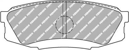 Комплект тормозных колодок, дисковый тормоз FERODO RACING FDSE4230