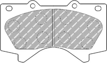 Комплект тормозных колодок, дисковый тормоз FERODO RACING FDSE4229