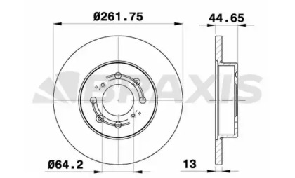 Тормозной диск BRAXIS AE0086