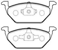Комплект тормозных колодок HSB GOLD HP5168
