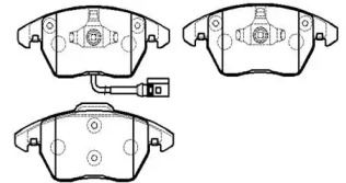 Комплект тормозных колодок HSB GOLD HP9599